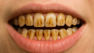 dents qui se tachent