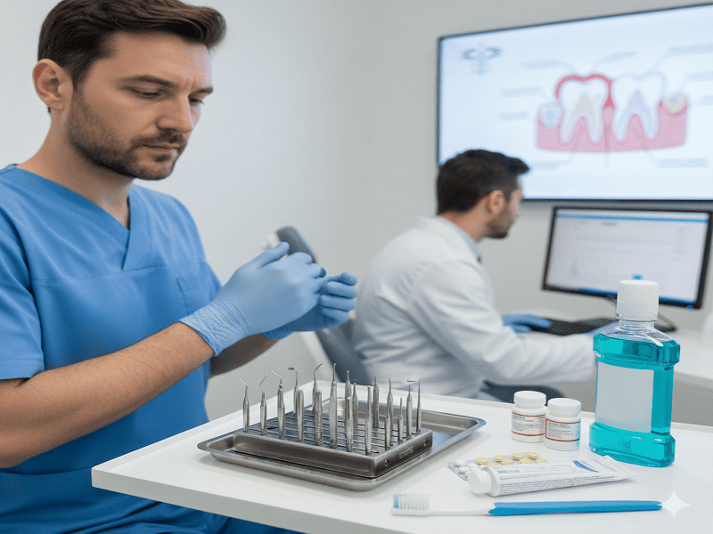 facteurs influencent la durée de guérison d’un abcès dentaire